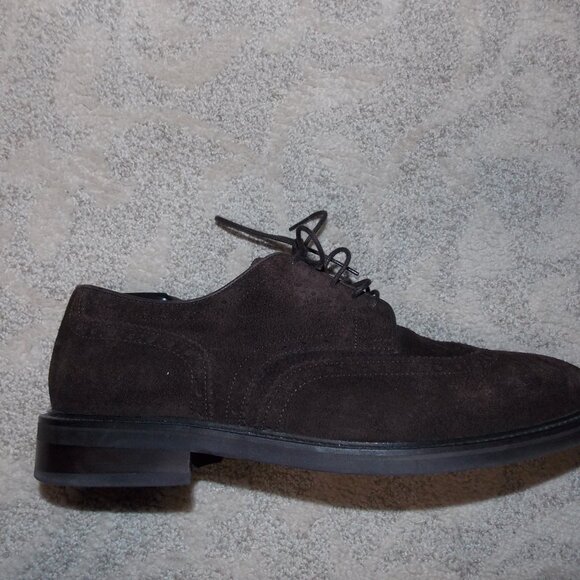 SUITSUPPLY Men Formal Shoes Brown Suede Low-Top Laced Suede Formal main image 7